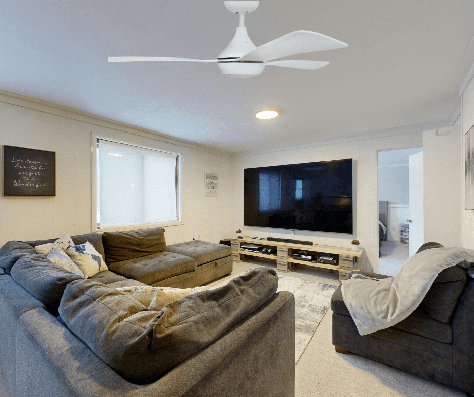 Replacing a surface light with a ceiling fan and integrated light